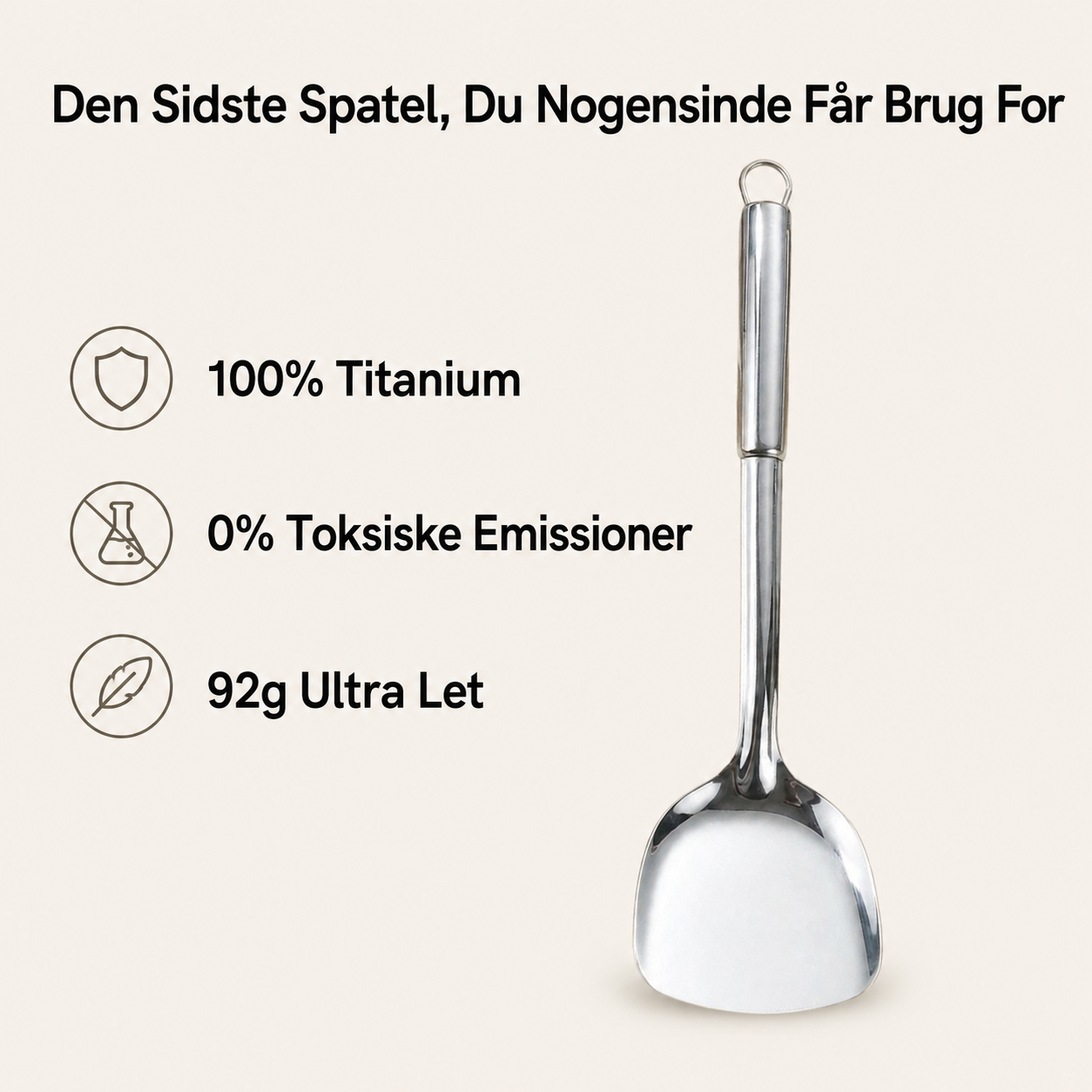 Sandberg Titan Bestickset i titan